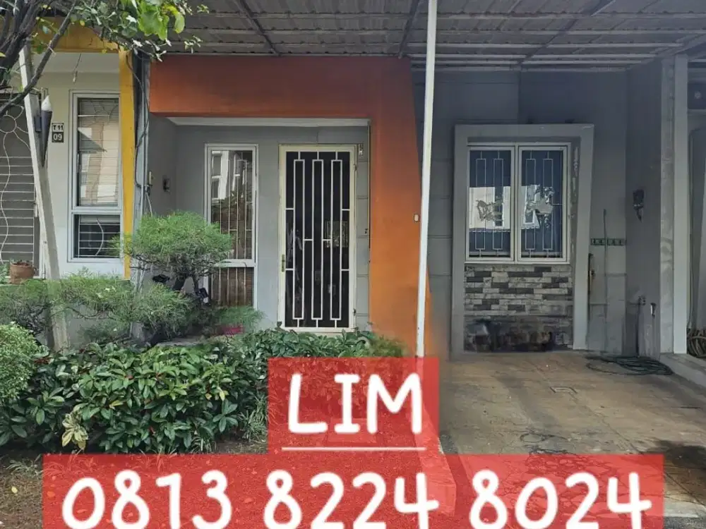 RUMAH BAGUS MURAH SIAPHUNI LT 132 LEGENDA WISATA CIBUBUR JAKARTA TIMUR