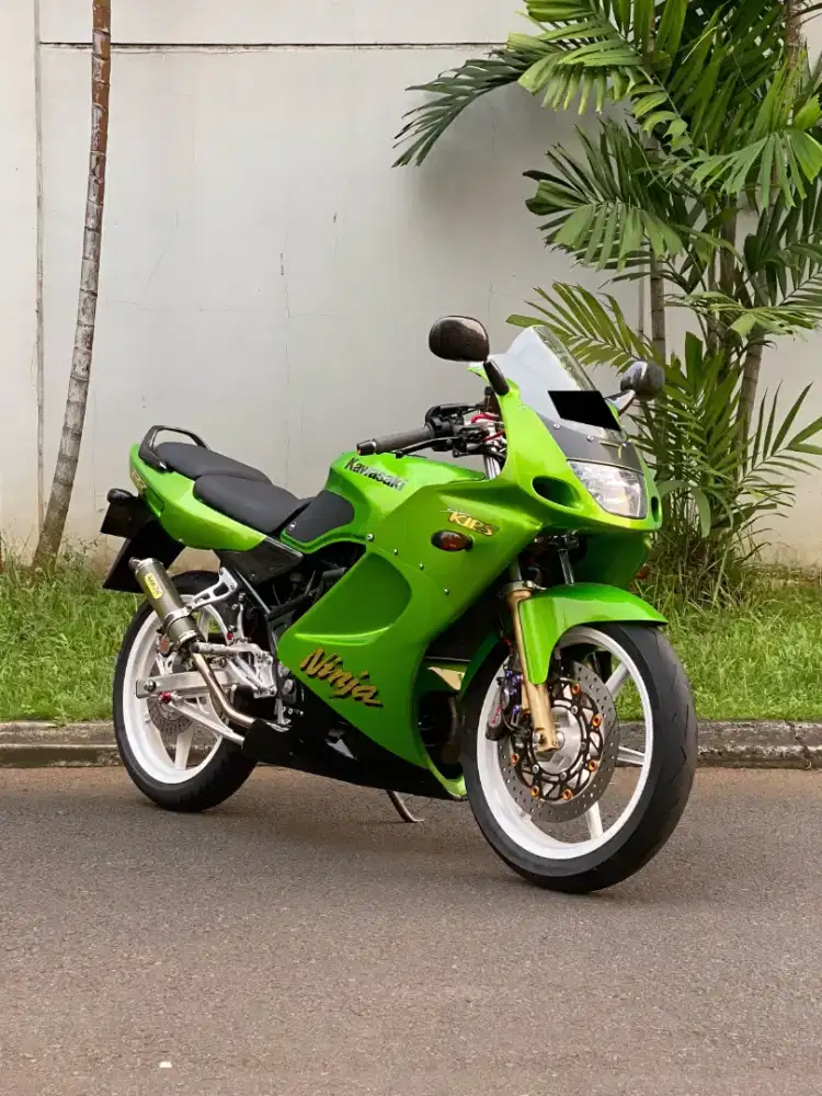 Full modifikasi hedon! Kawasaki Ninja RR 2006 apik!