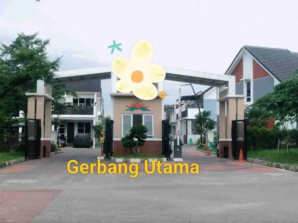 Di jual rumah 2 lantai full dalam perumahan di cluster besar lokasi Curug Karawaci tangerang kota