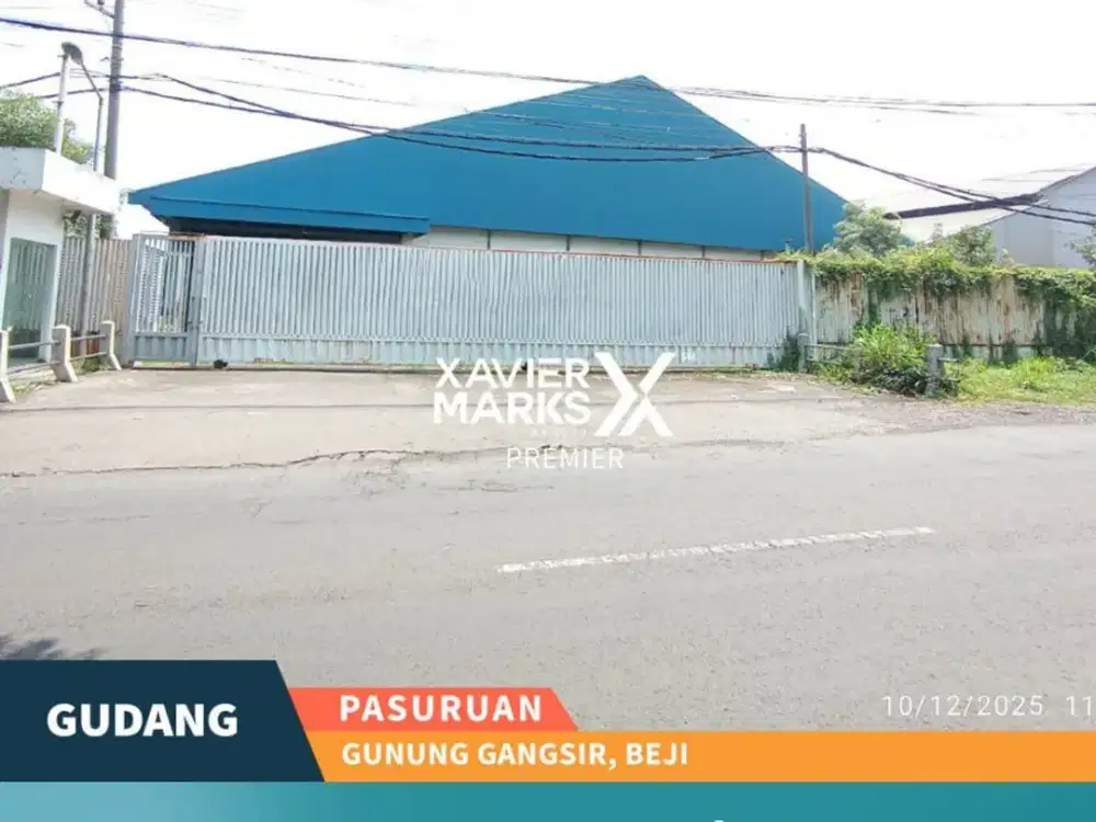 Gudang Siap Pakai Sangat Luas Di Gunung Gangsir, Beji Pasuruan