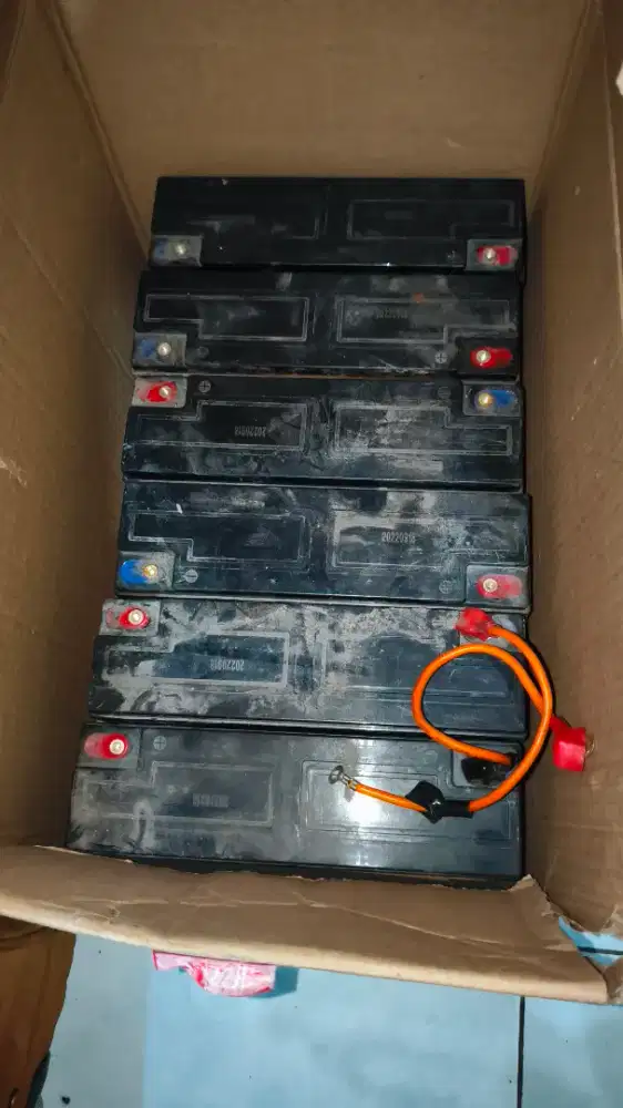 Baterai Motor Listrik SLA Bekas Uwinfly X6 72v