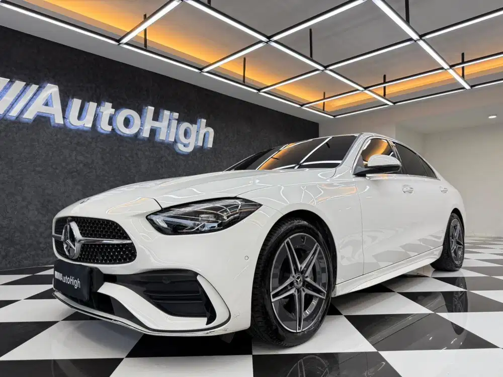 DP10% [Km13.000] C300 AMG 2023 White Reg 2024 #AUTOHIGH