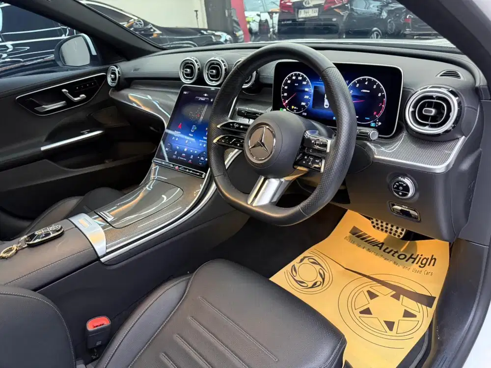 DP10% [Km13.000] C300 AMG 2023 White Reg 2024 #AUTOHIGH