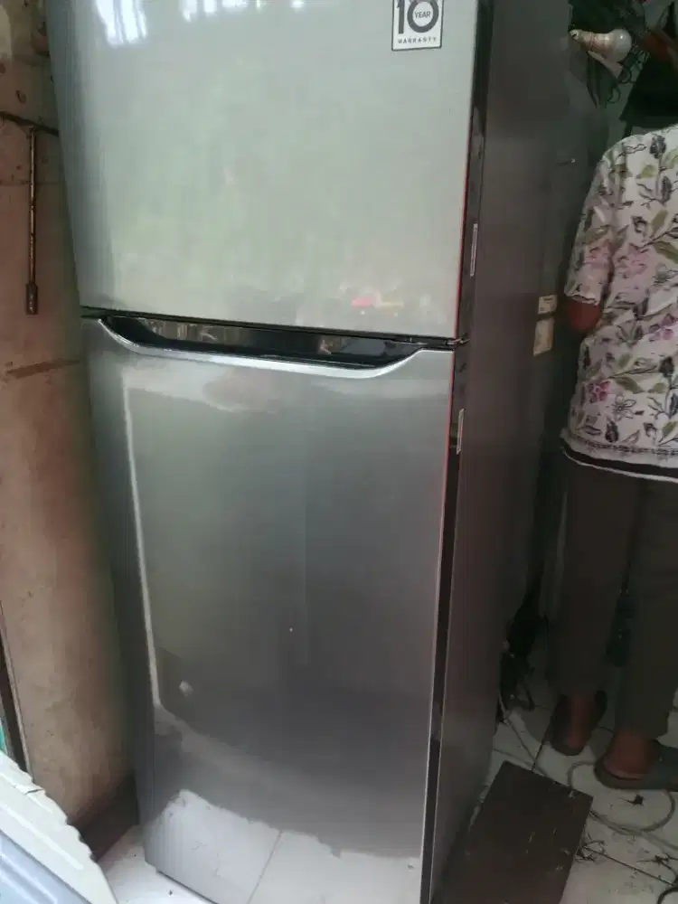 Kulkas LG inverter siap pakai ORI semua normal no minus