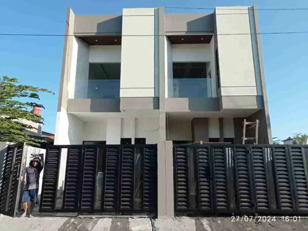 Banting Harga‼️ Jual Rumah New Minimalis Tenggilis Mejoyo Selatan Surabaya