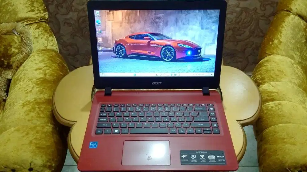 Laptop Siap Sekolah Skripsi Zoom Acer intel N4000 Ram 6GB SSD M2 256GB