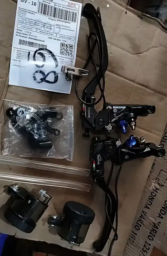 Master Rem 2 Tabung Brembo Baru