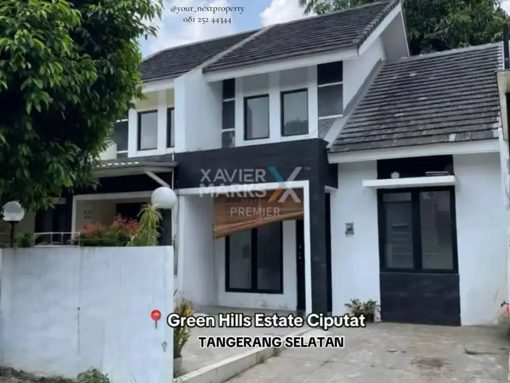 Rumah Minimalis Di Kompleks Perumahan Green Hills Estate, Ciputat Kota Tangerang Selatan