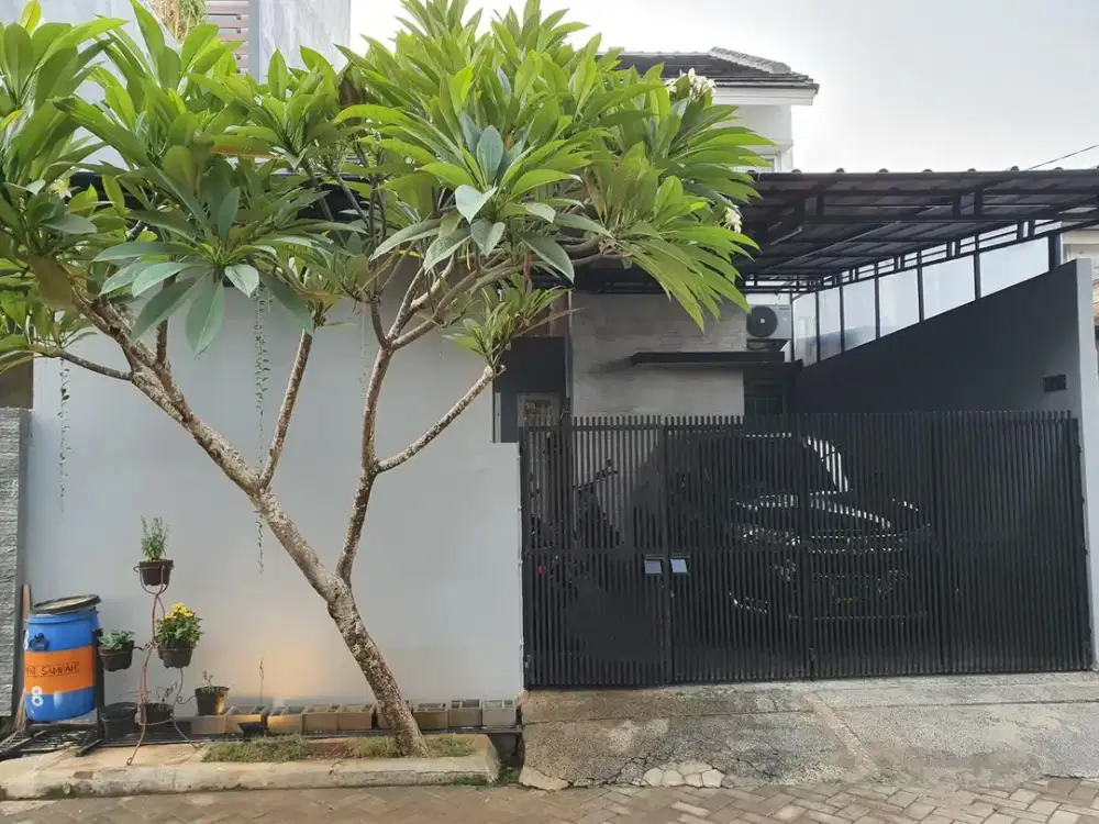 rumah dekat stasiun sudimara bintaro depan taman 2km atau 7 menit ke stasiun