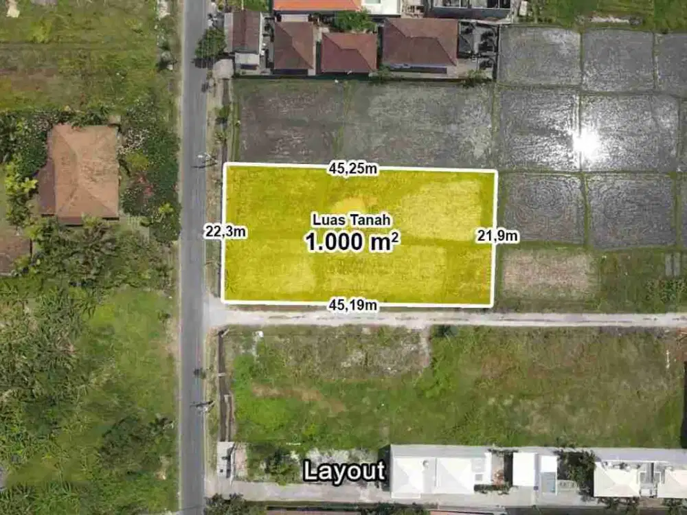 dijual tanah dekat pantai