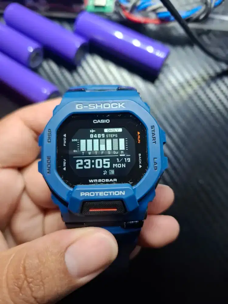 G SHOCK GBD 200 BLUE 2025 A.K.A POWER RANGER BLUEE