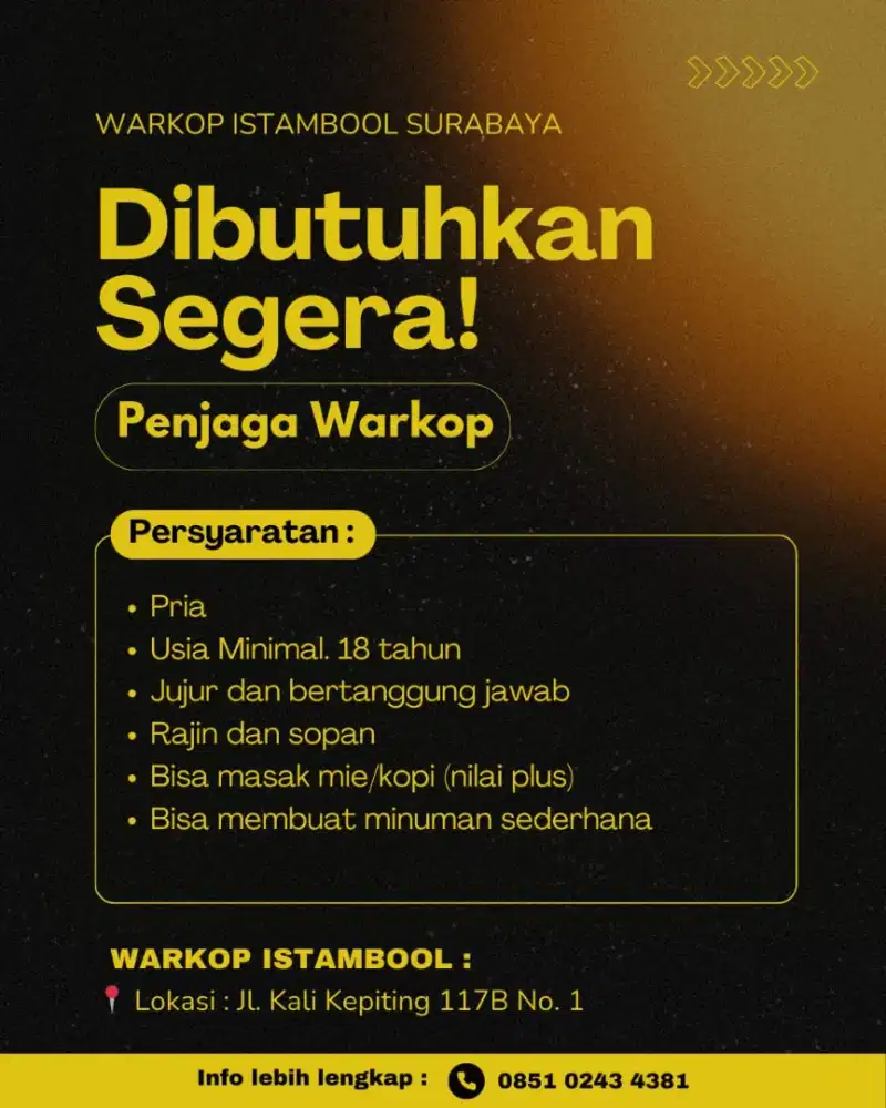 LOKER CREW WARKOP