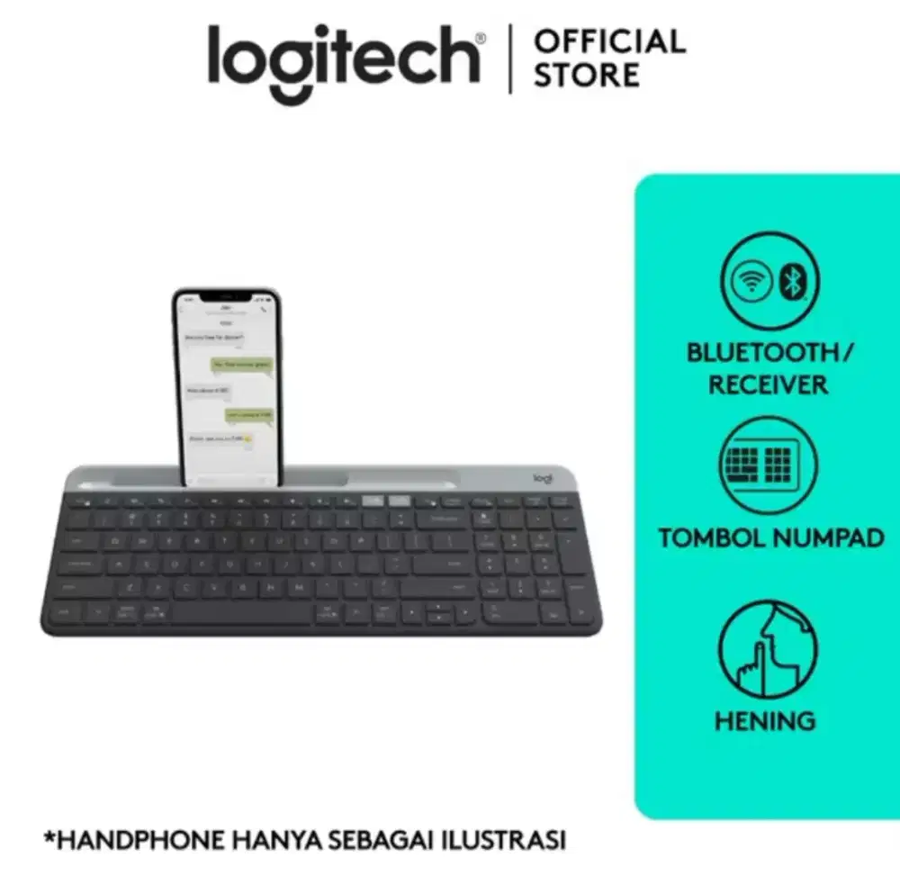 Logitech K580 Keyboard Slim Multi