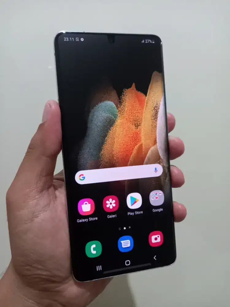 Samsung Galaxy S21 Ultra 5G Ram 12/256Gb Fullset ori normal