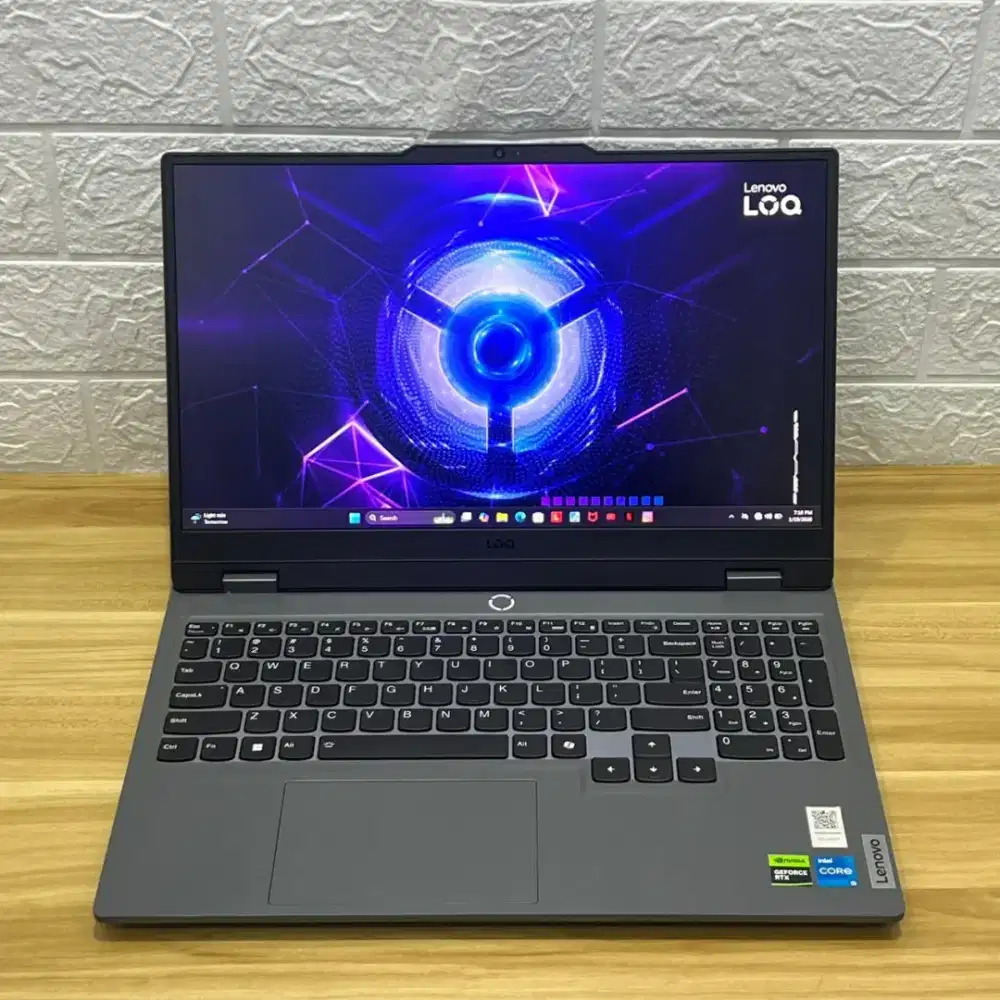 Jual Lenovo LOQ Core i5 Gen 12 RTX 2050 (4GB) RAM 12/ SSD 512 GB