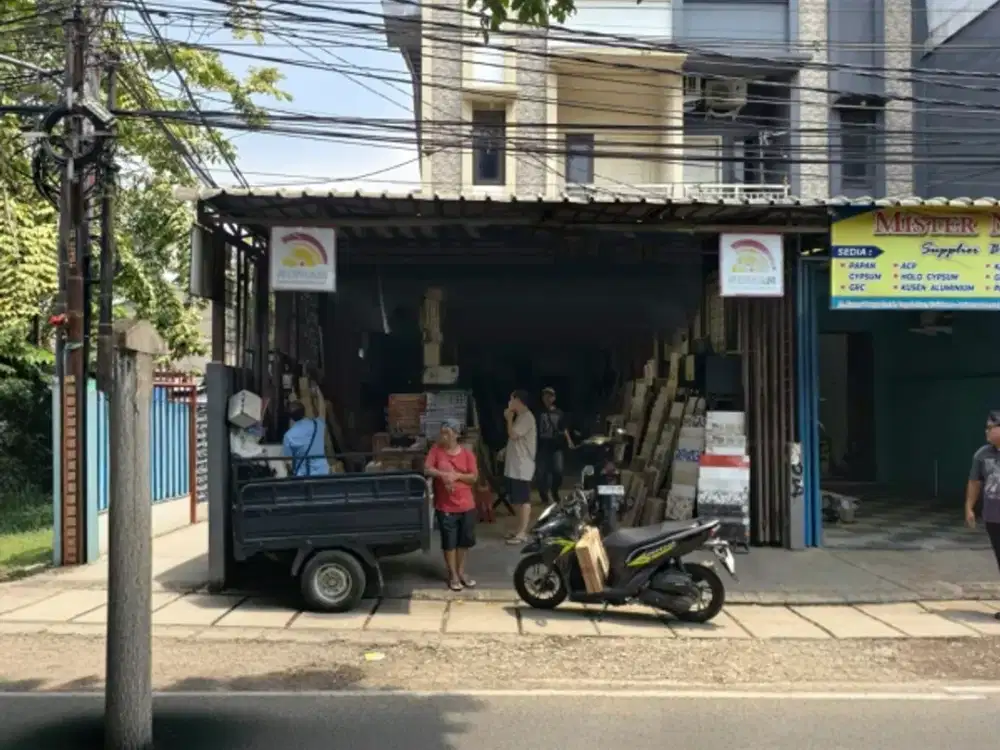 WTS  Dijual Ruko Huk Pinggir Jalan Utama Kamal Raya Jakbar 6x24.5