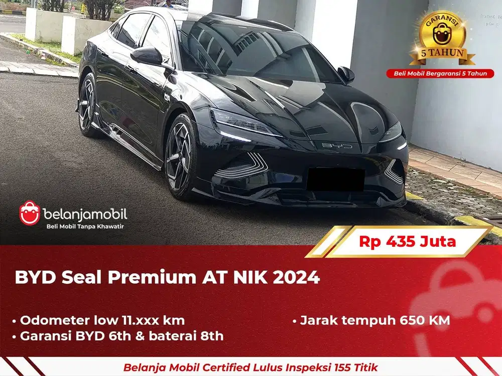 { GARANSI 5TH ] BYD Seal Premium AT 2024/2025