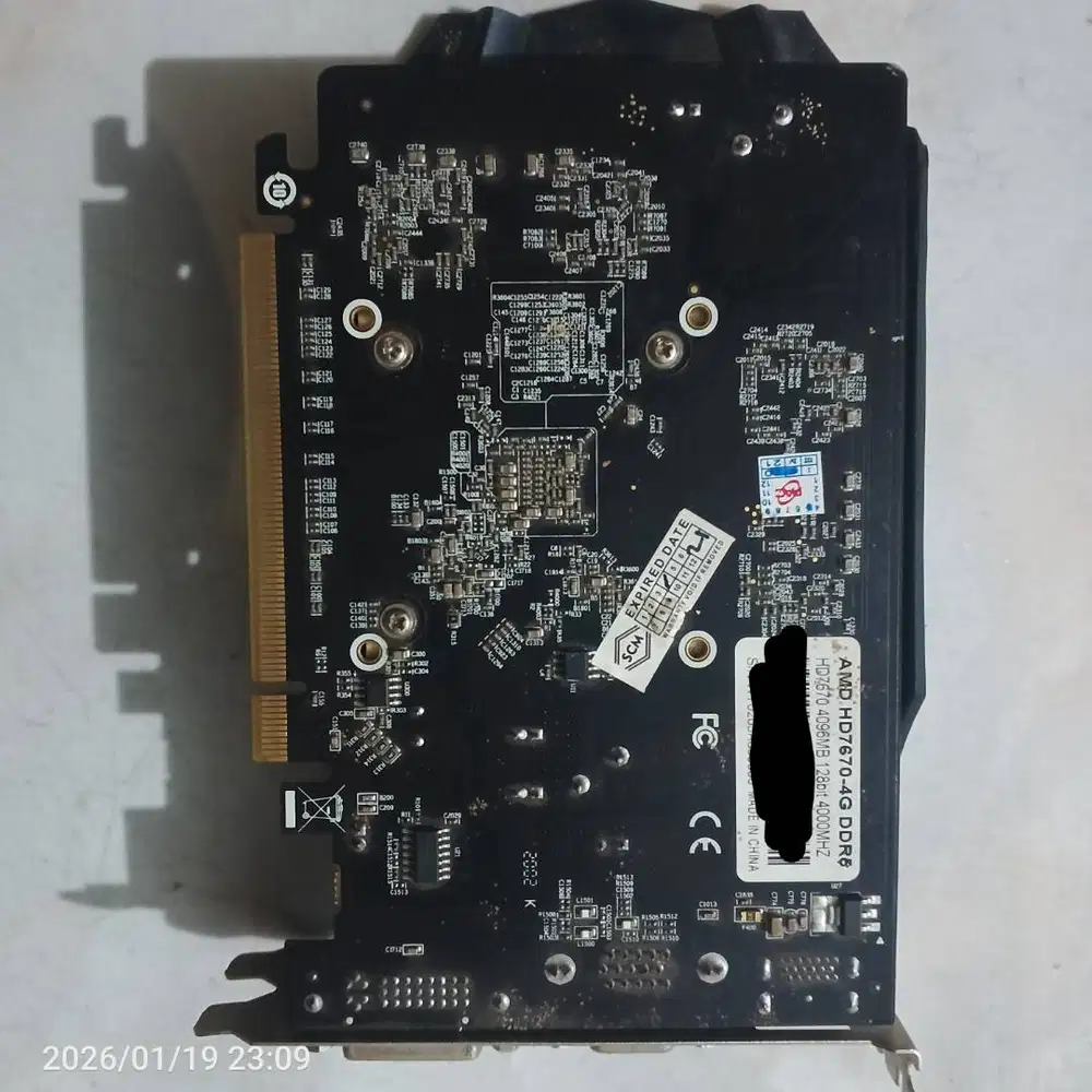 Vga AMD HD7670 4gb