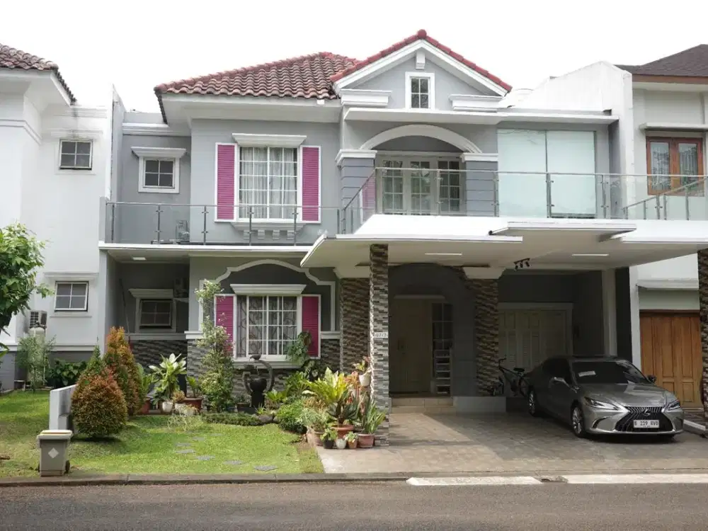 Dijual Rumah The Green Cluster Montecarlo BSD City Hadap Selatan