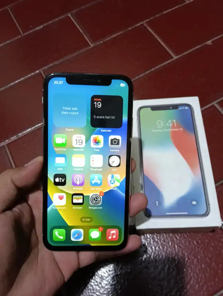 Iphone x 256gb fullset inter