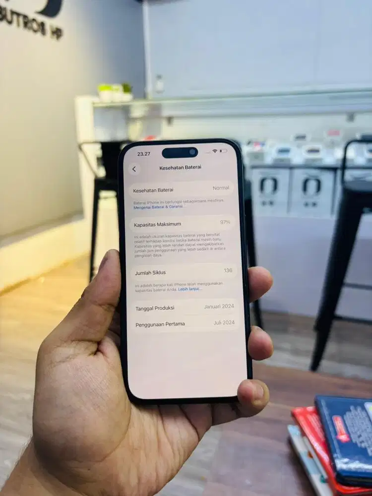 Iphone 15 128 gb ibox mulus fullset original