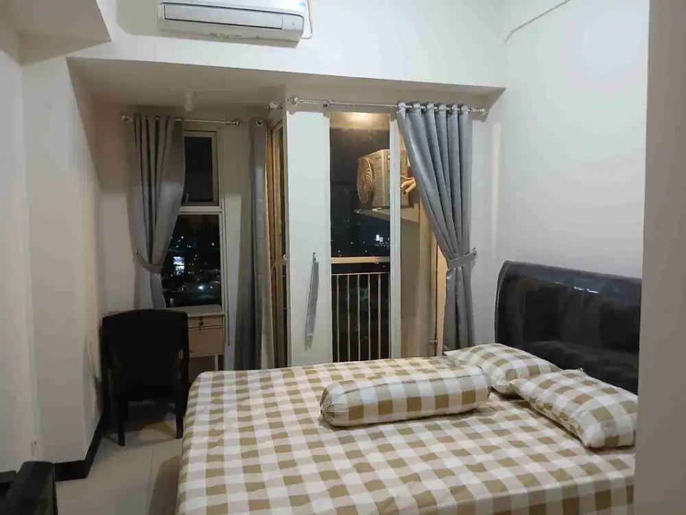 DIJUAL / DISEWAKAN APARTEMEN  EAST COAST MANSION TOWER AMOR New Gress & Furnished Studio Lantai 3