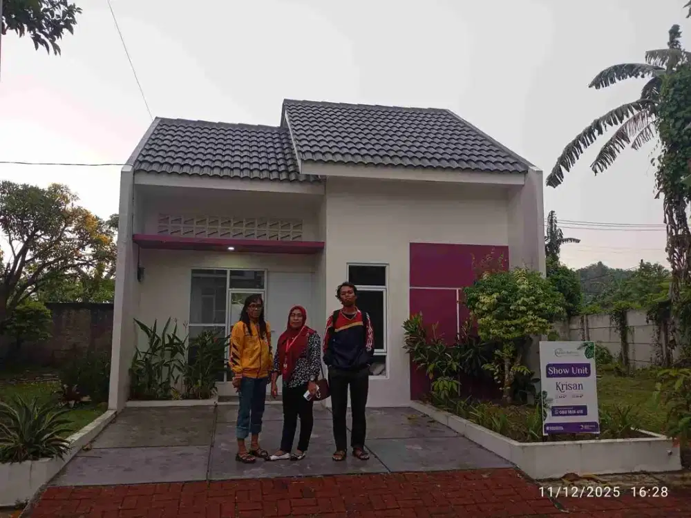 Rumah subsidi dekat Stasiun KRL Maja