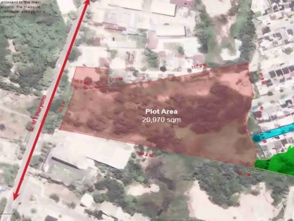 Tanah Istimewa Pusat Kota Balikpapan Sangat Strategis Luas 2Ha