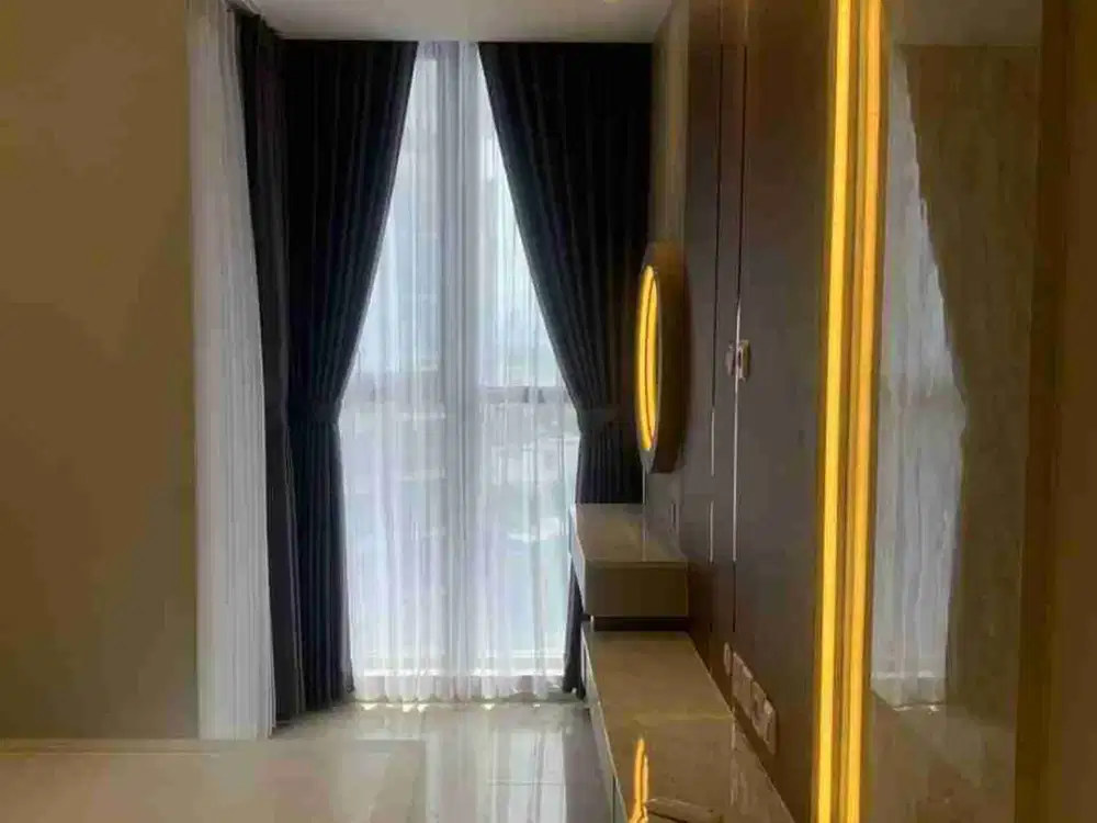 Disewakan Apartemen Gold Coast Pik Tower Honolulu lt 17 Luas 29 m2 Type studio full furniture, siap huni, survey!