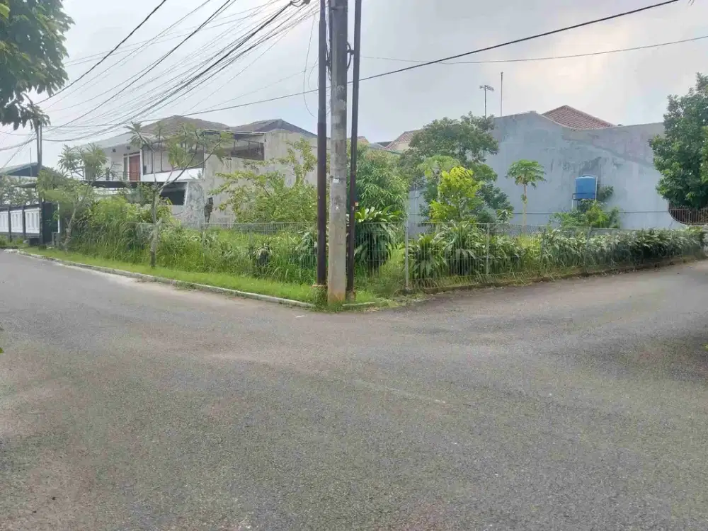 dijual Tanah kavling SHM siap bangun 145 m dalam cluster di pondok kelapa Jakarta Timur