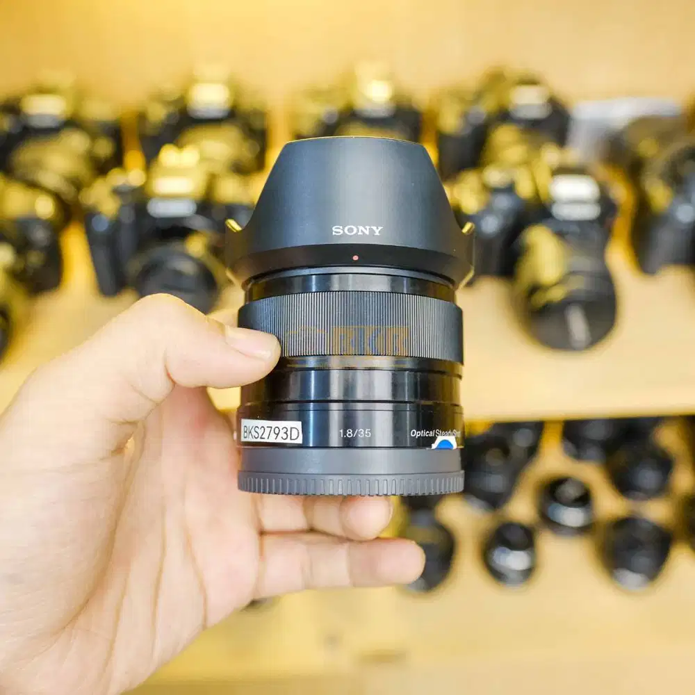 Lensa Sony 35mm 1.8 OSS Fullset Mulus