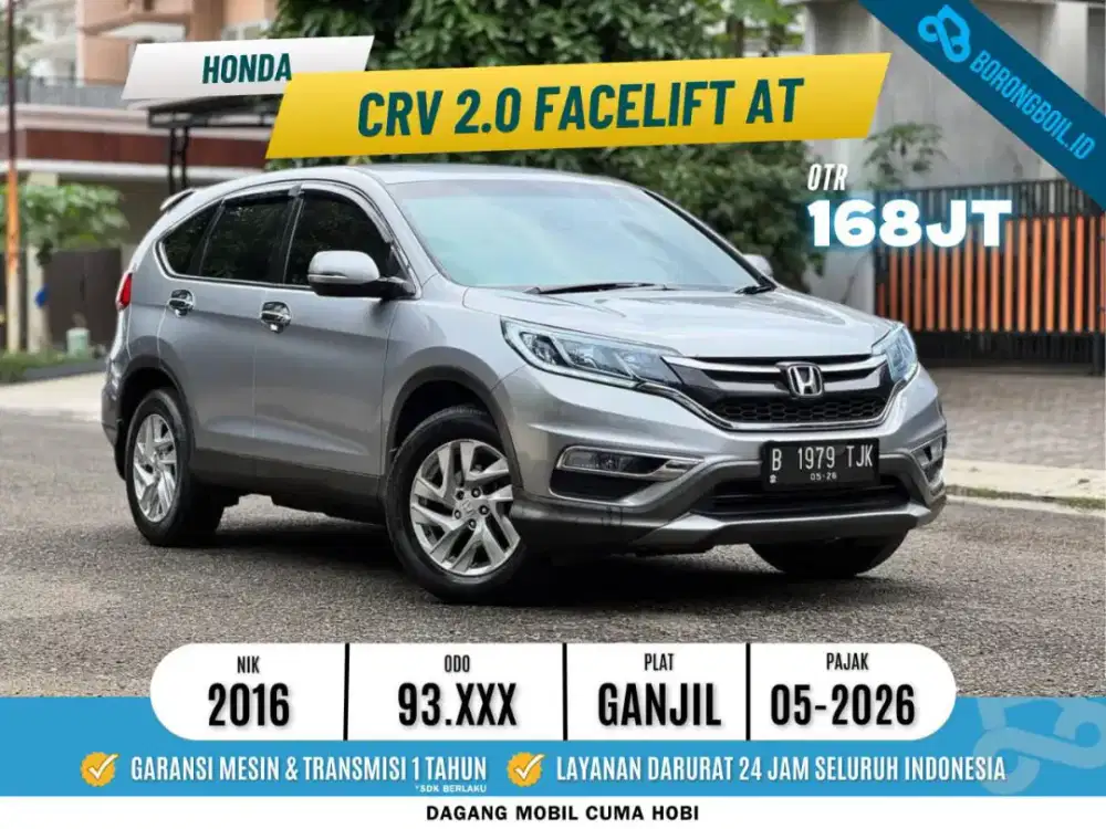 [TERMURAH] Honda CRV 2.0 Facelift AT 2016