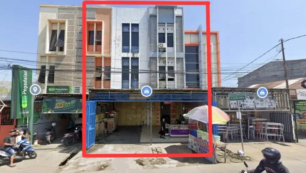 Di jual Ruko Strategis Jalan raya 2 arah
