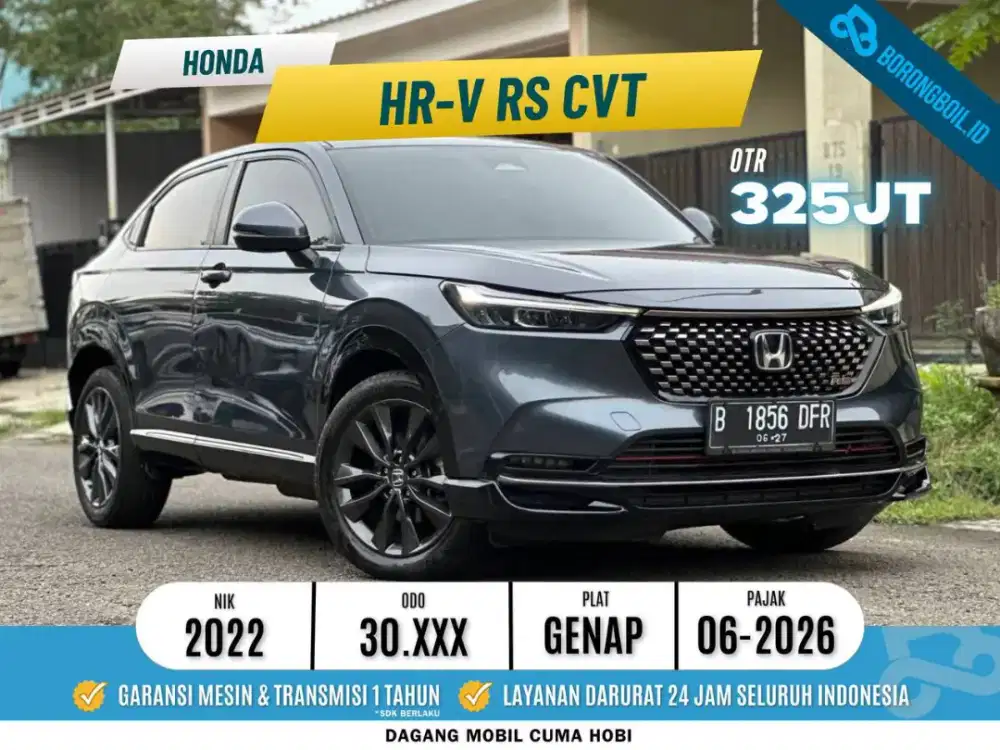 [TERMURAH] Honda HRV RS Turbo 1.5 CVT 2022