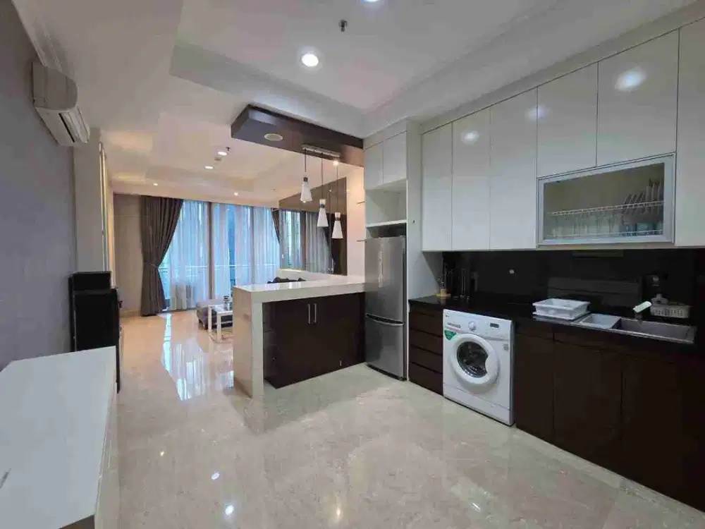 Disewakan Apartemen  Residences 8 Senopati Type 1 br luas 76 Tower 2 lt 17 m2 full furniture siap huni!! Ayo survey, nego yuk sampai deal!!!