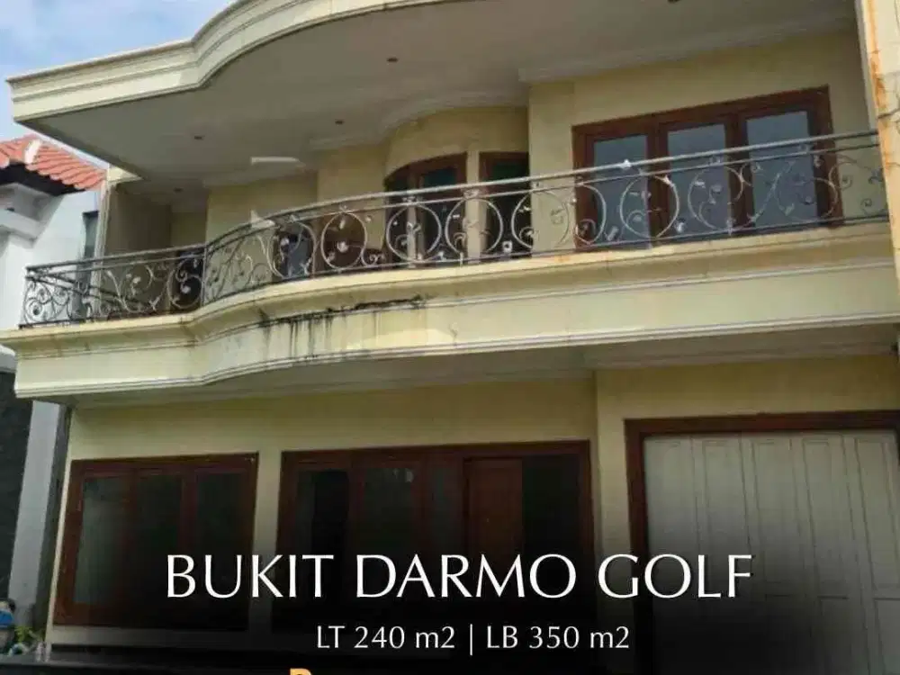 Jual Rumah Di Bukit Darmo Golf
