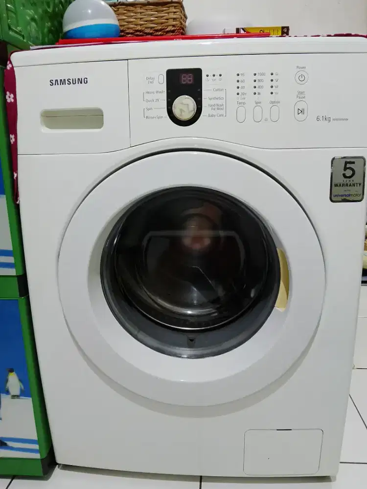 Jual mesin cuci front loading 6 kg