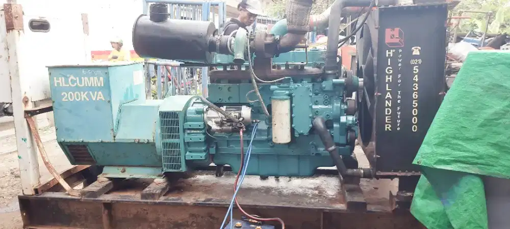 genset cummint 200 kva