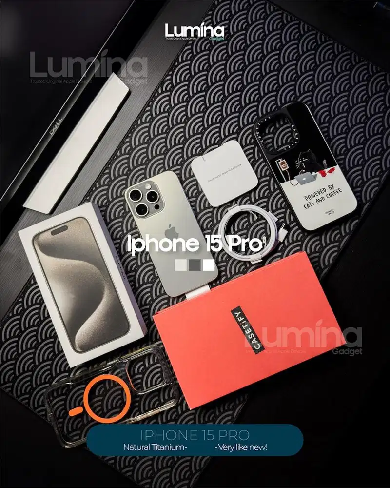 Iphone 15 Pro Ibox 128gb Mulus