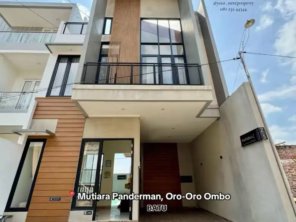 Villa Nyaman Dan Modern Di Mutiara Panderman Oro Oro Ombo, Batu