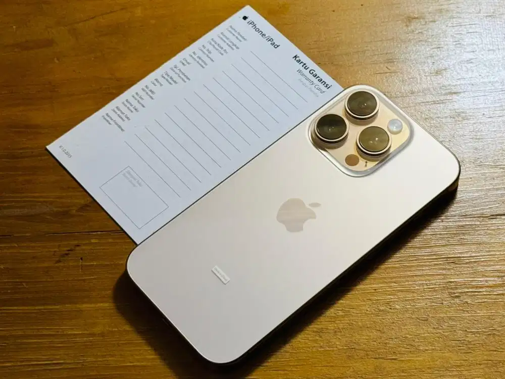 iPhone 16 Pro 128GB iBox BH100% Garansi Oktober 2026