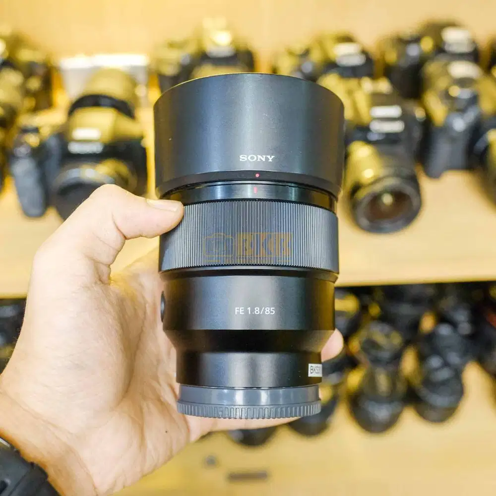 Lensa Sony FE 85mm 1.8 Fullset Mulus