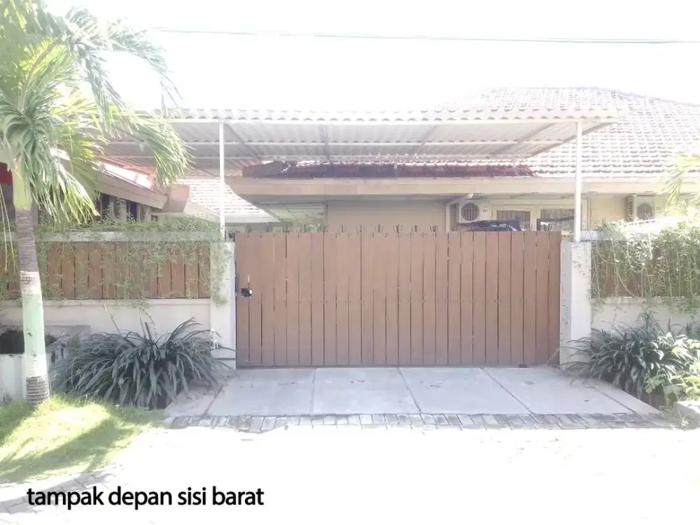 RUMAH DAN KANTOR DI MANYAR STRATEGIS, PUSAT KOTA