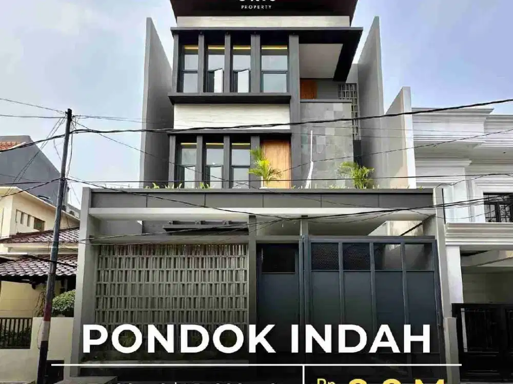 Rumah Brand New 3 Lantai di Pondok Indah  Jakarta  Selatan