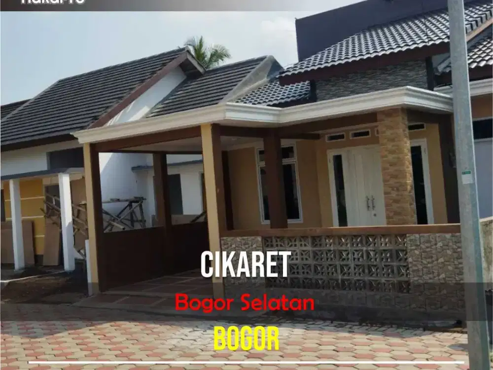 Rumah Dijual Di Cikaret Bogor Selatan Perumahan Cluster Murah Baru Jual