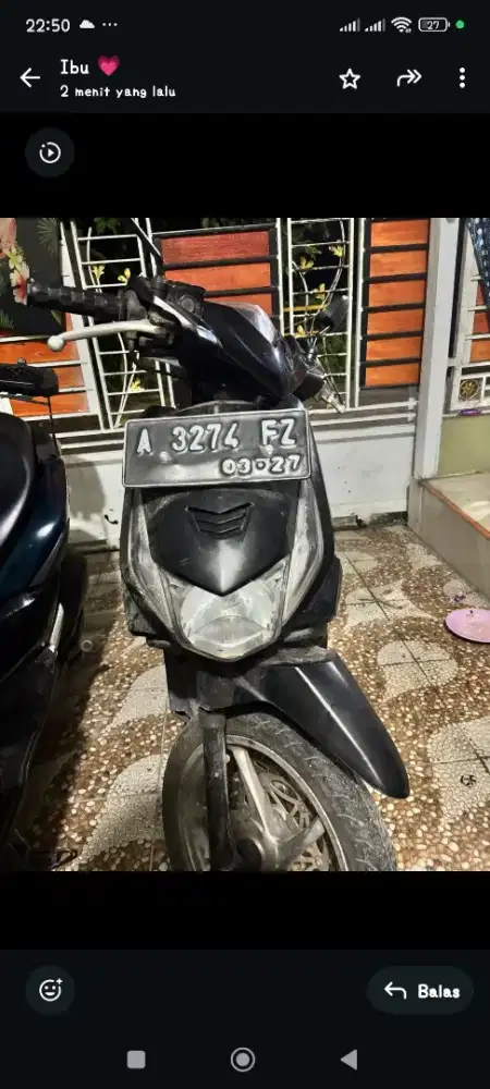 Honda beat karbu 2012