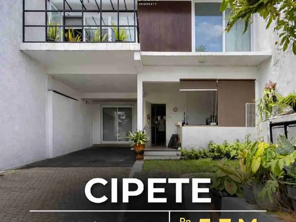 Rumah Siap Huni 2 Lantai di Cipete  Jakarta Selatan