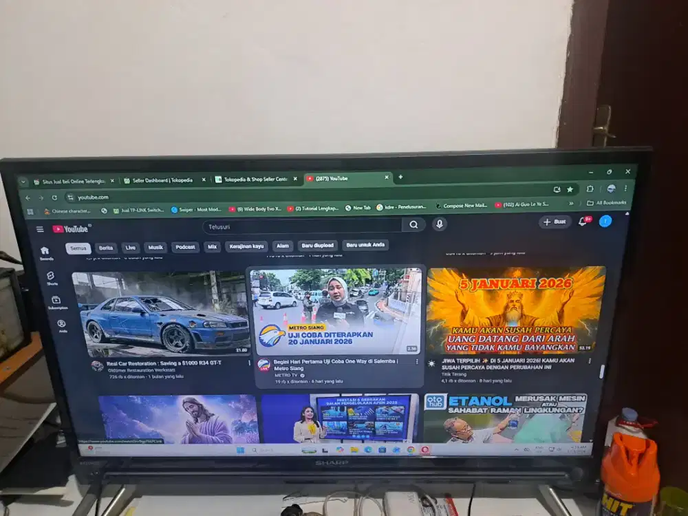 Tv 32in sharp led digital.smart tv