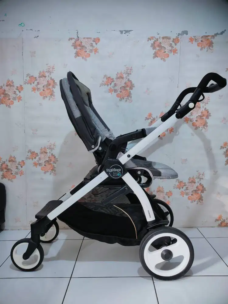 Preloved Stroller PegPerego Book plus 51 Bagus
