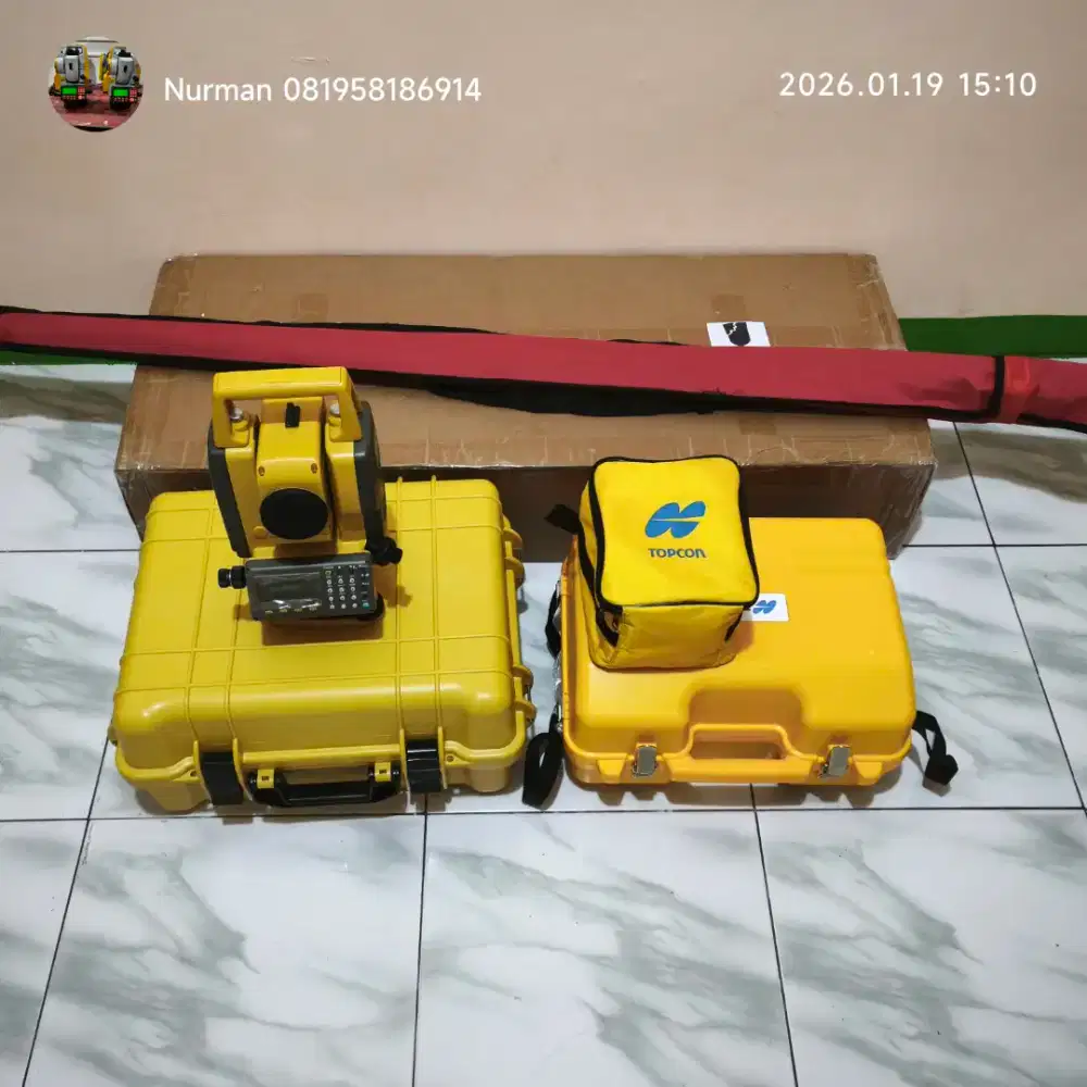 Jual Total Station Topcon GTS-102N Garansi 1 tahun